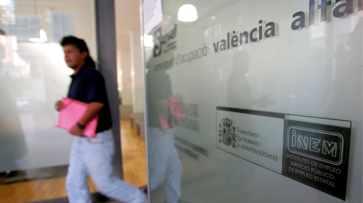 Oficina de desempleo en Valencia