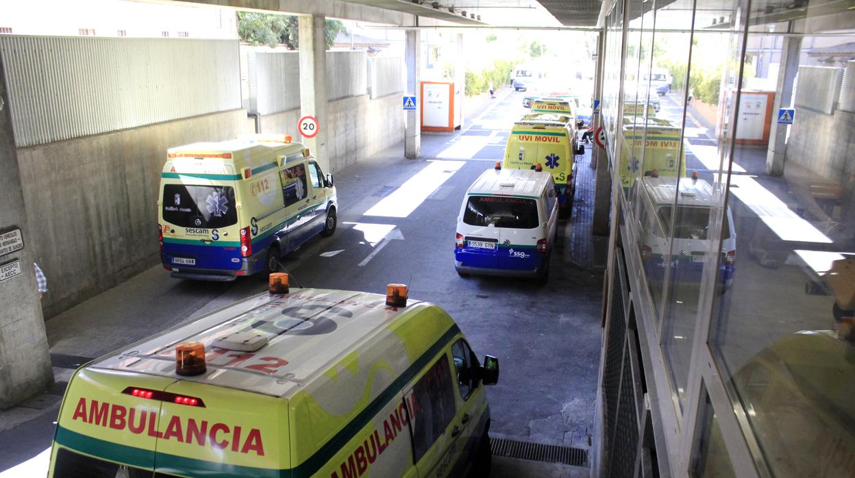 Los heridos fueron trasladados en ambulancia