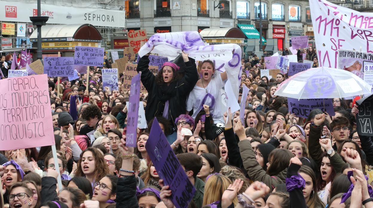 Manifestación del Día de la Mujer del 2018