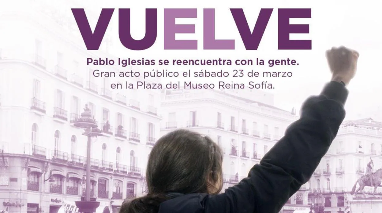 Imagen difundida por Podemos