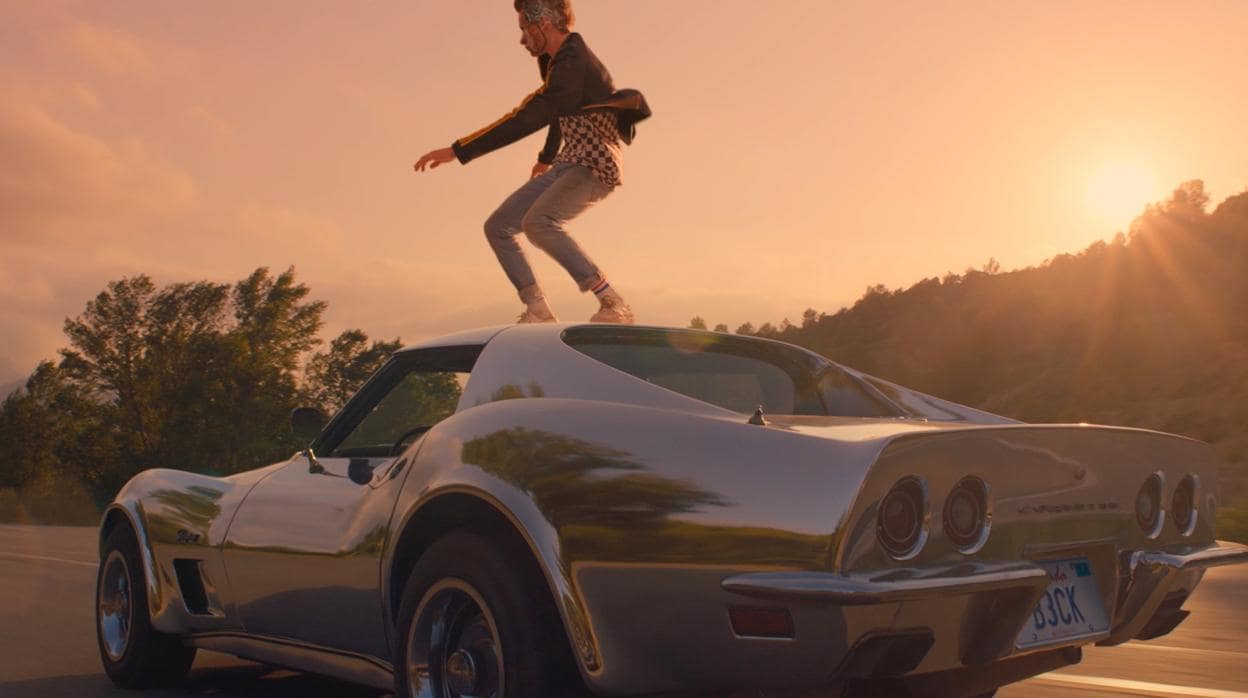 Una imagen del videoclip de «Up All Night», de Beck, realizado por Canada
