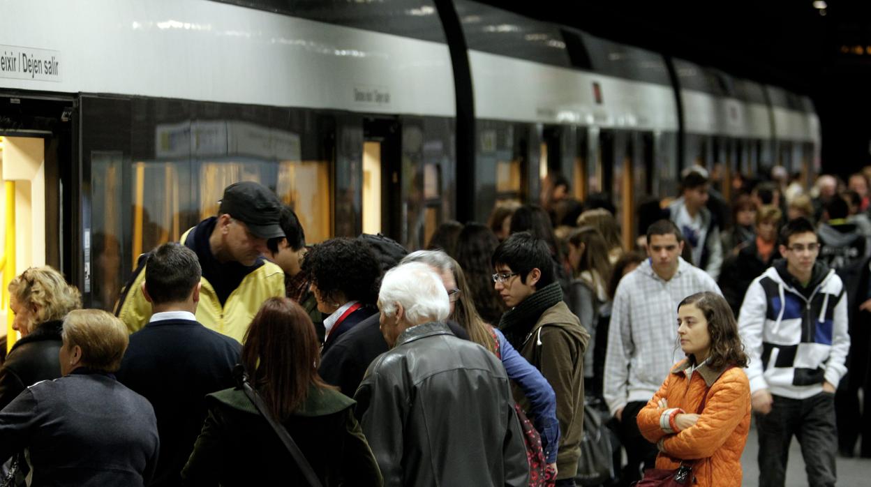 Imagen de archivo del metro de Valencia