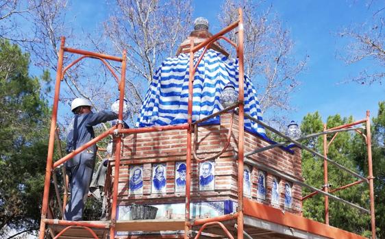 Ya está listo el monumento dedicado al Camino Real de Guadalupe