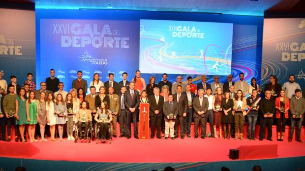 La Diputación entrega los premios a los 47 mejores deportistas de la provincia