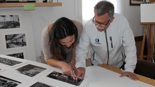 El abuelo y el tío de Claudia Alonso, aprendices de la Fábrica de Armas