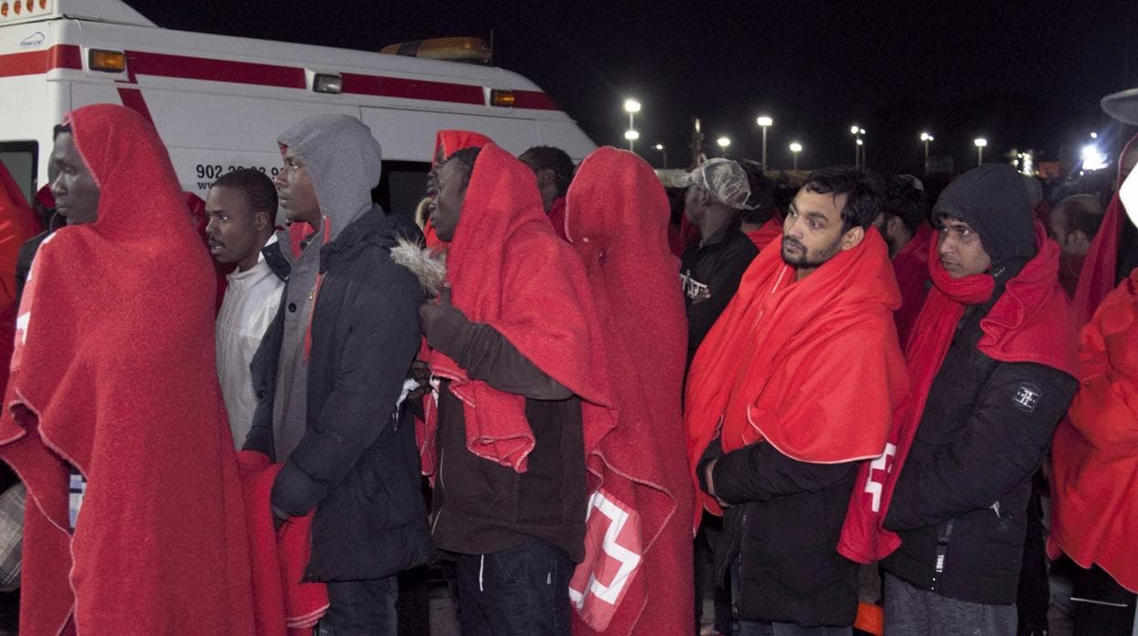 Llegada el viernes de 76 inmigrantes rescatados a Motril