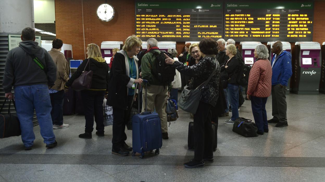 Vestíbulo de la estación de Atocha