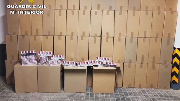 La Guardia Civil se incauta 30.000 cajetillas de tabaco en Membrilla (Ciudad Real)