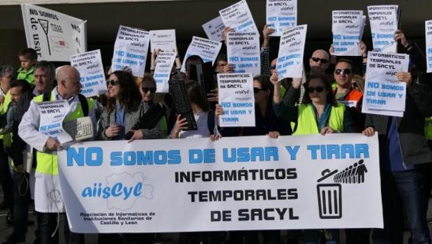 Los informáticos de Sacyl presumen de bloquear los sistemas de hospitales y centros de salud en la huelga