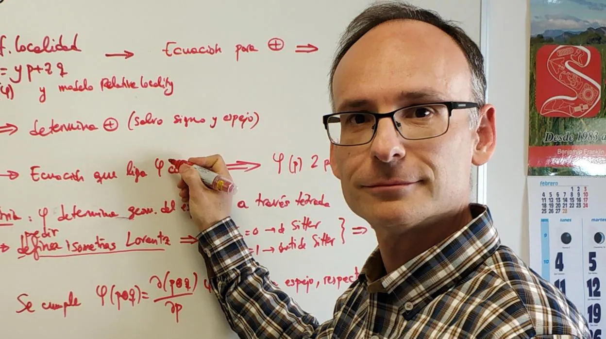 José Manuel Carmona es profesor titular del Departamento de Física Teórica de la Universidad de Zaragoza