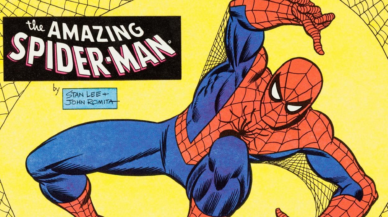 Spiderman, una de las criaturas más célebres de Lee, estará presente en la exposición