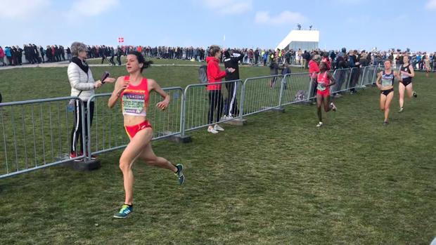 Gran carrera de Sánchez-Escribano en el Mundial de cross de Aarhus