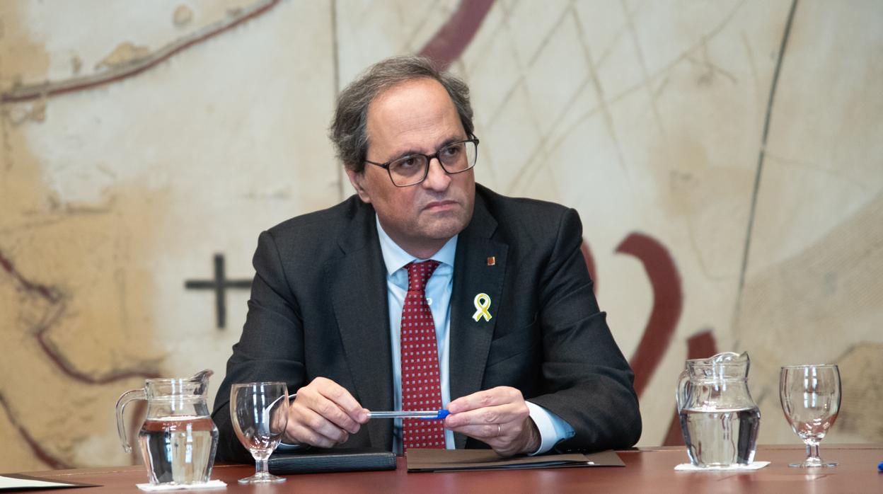 El presidente catalán, Quim Torra
