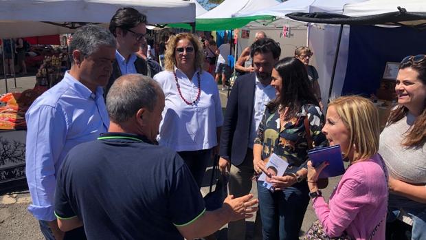 Acto del PP en Gran Canaria en Mogán sin Marco Aurelio Pérez, candidato al Cabildo