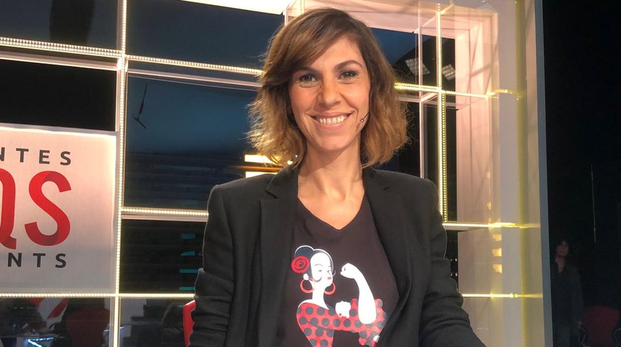La presentadora del FAQS de Tv3, Cristina Puig