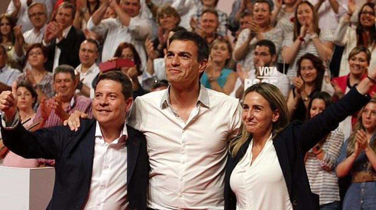 En mayo de 2015 Sánchez estuvo en Toledo con Page y Tolón