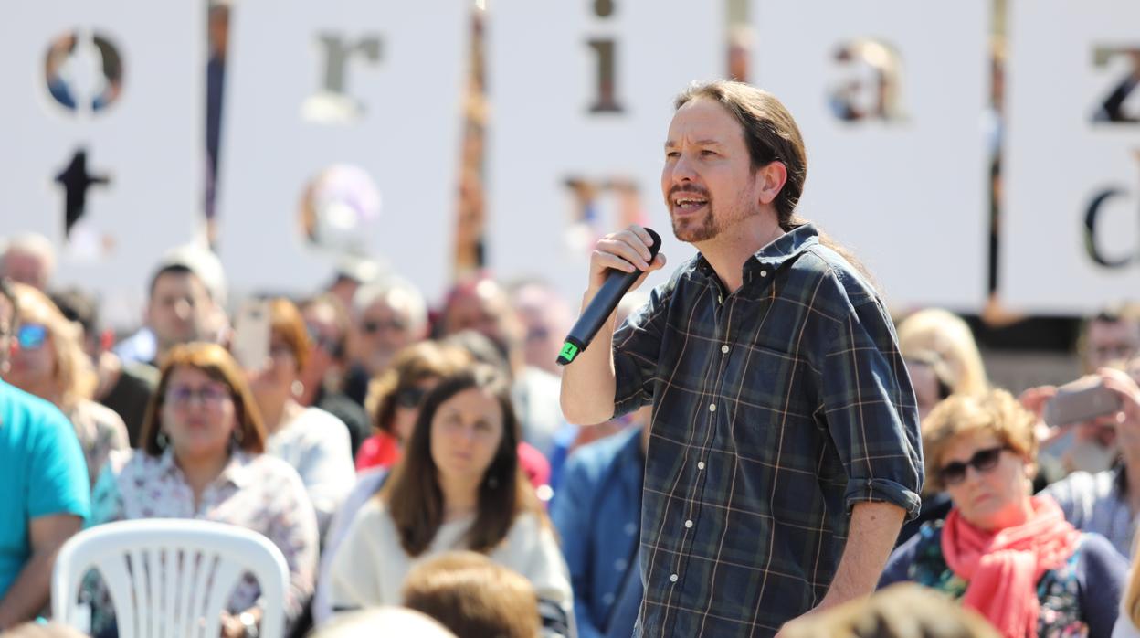 Pablo Iglesias, líder de Podemos