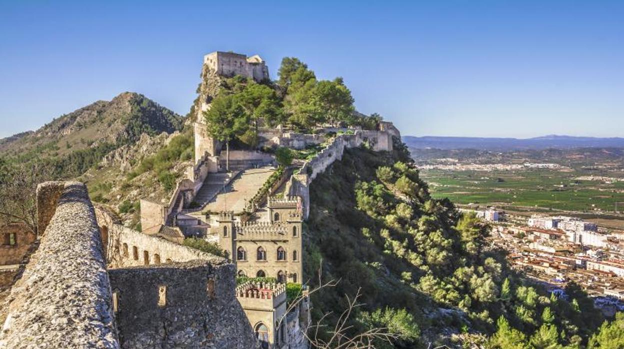 Vista panorámica de Xàtiva, donde se ha registrado la máxima temperatura este miércoles, 25 grados