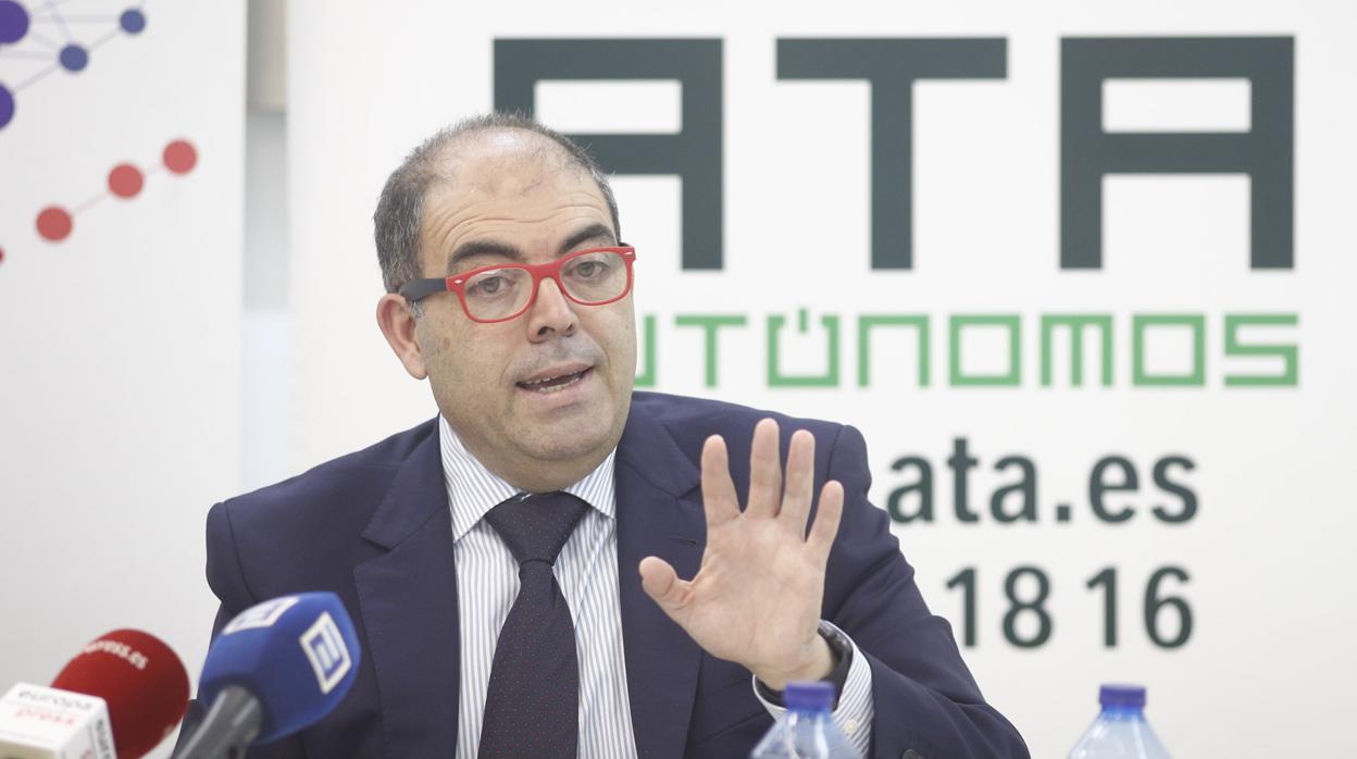 Lorenzo Amor, presidente de la Federación Nacional de Trabajadores Autónomos (ATA)