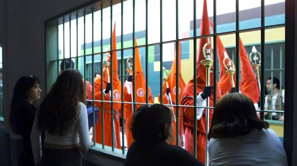 Imagen de archivo de una procesión de Jesús en la Columna en la cárcel de Picassent