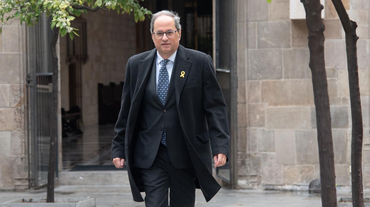 El presidente de la Generalitat, Quim Torra