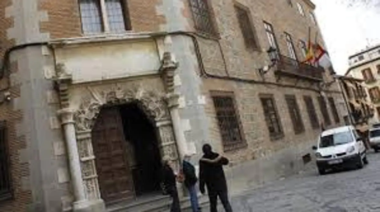 Entrada a la Audiencia Provincial de Toledo, donde se está celebrando el juicio