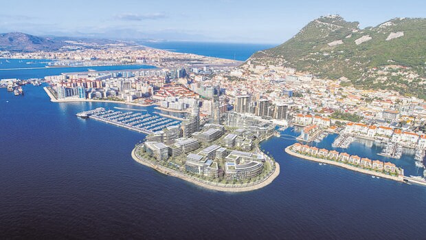 Gibraltar ganará más terreno al mar con otro megaproyecto urbanístico