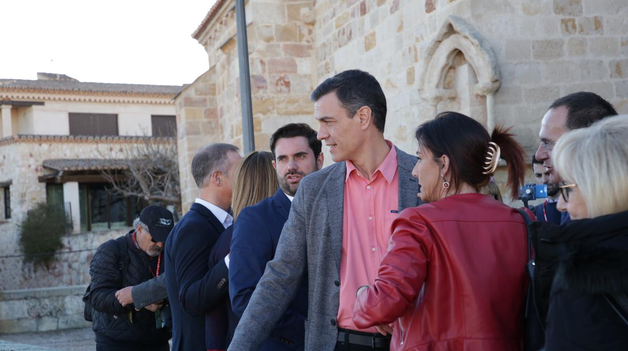 Pedro Sánchez, en un acto reciente en Zamora