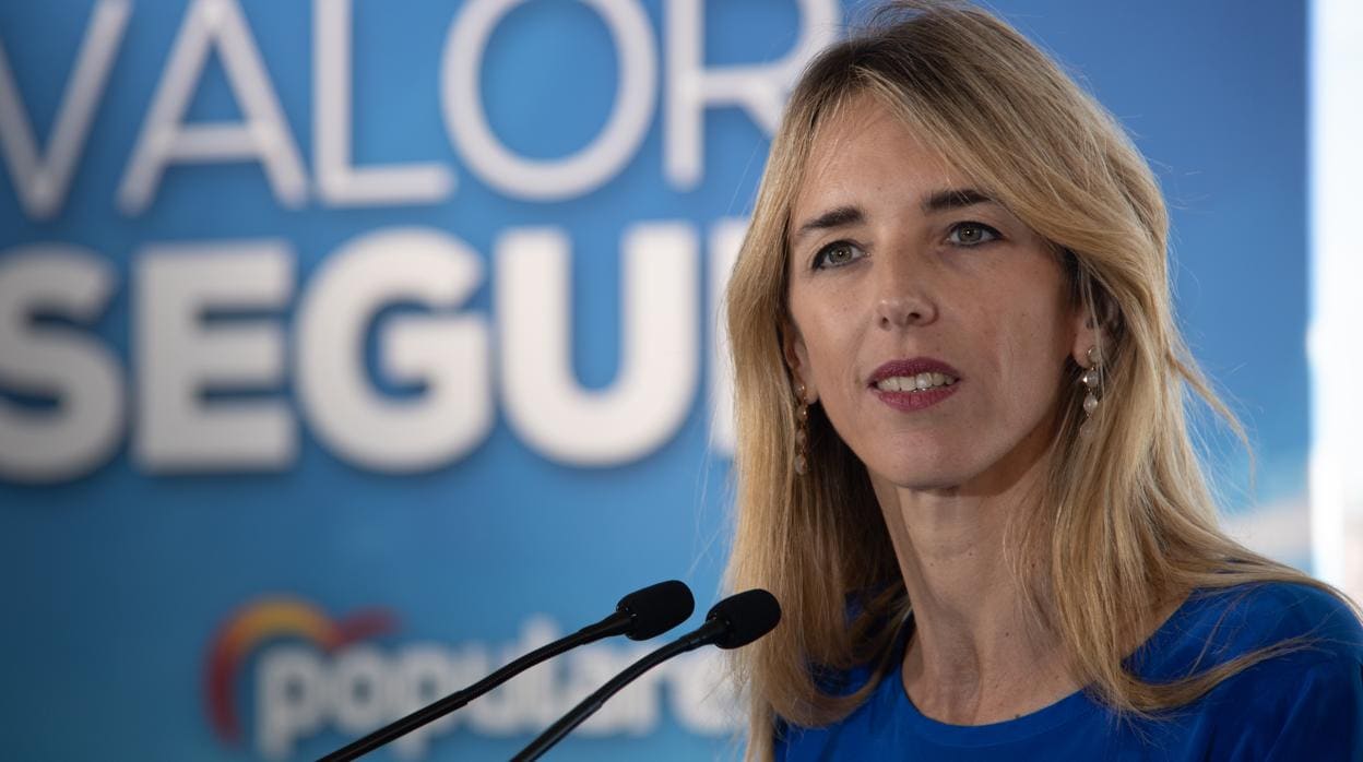 La candidata del PP por Barcelona a las elecciones generales, Cayetana Álvarez de Toledo