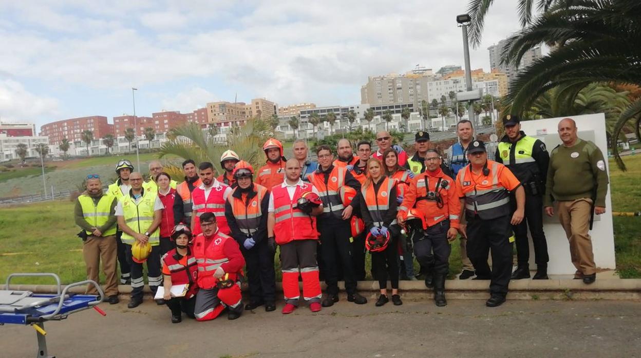 Agentes de FSE, Cruz Roja, bomberos, Protección Civil y sanitarios se refuerzan por Senana Santa