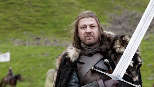 Ned Stark, jefe de la casa Stark, de Invernalia