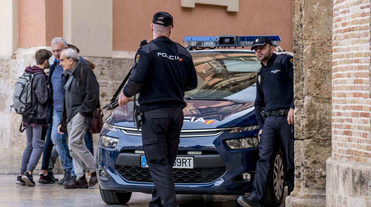 Agentes de la Policía Nacional, en una imagen de archivo