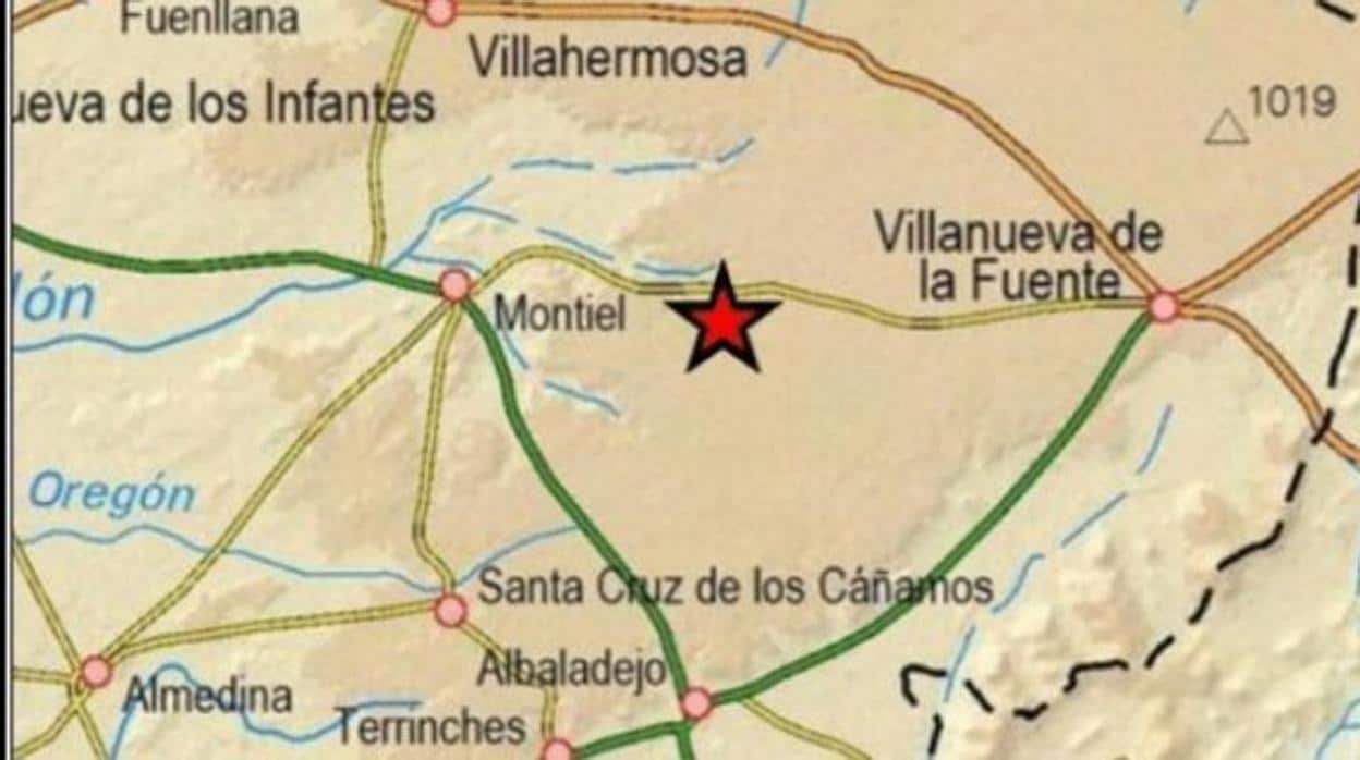 El terremoto de 2,8 grados se ha registrado a las 7 horas en Montiel