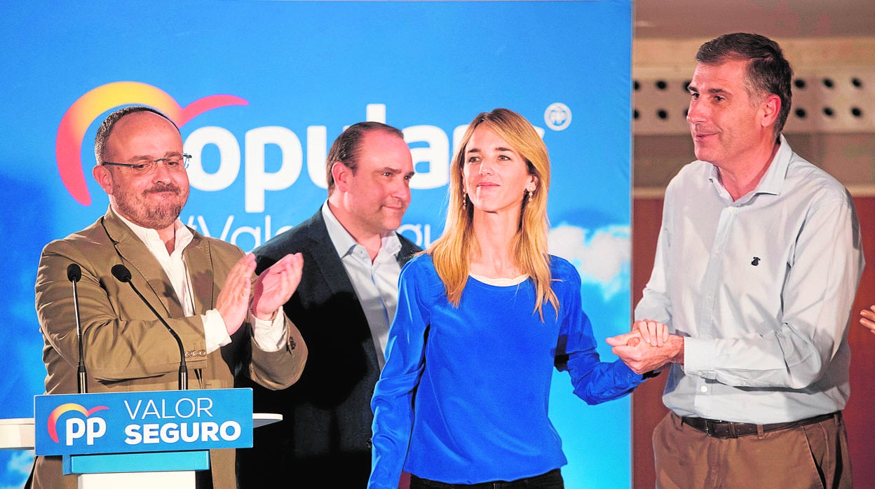 Alejandro Fernández, Daniel Serrano, Cayetana Álvarez de Toledo y Joan López, la noche electoral