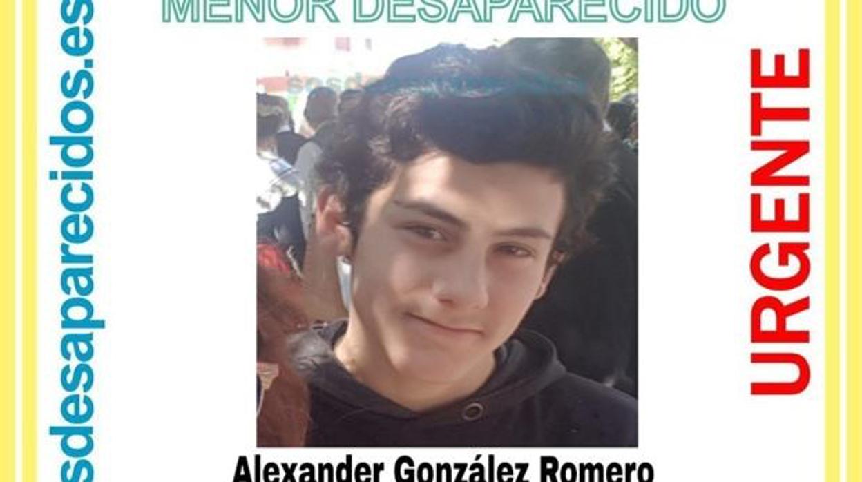 Imagen de Alexander González difundida en Internet