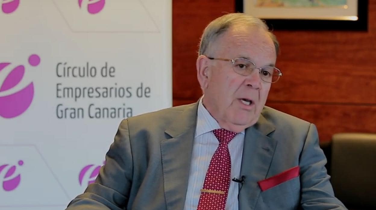 Cinco frases del que fuera presidente del Círculo de Empresarios en Canarias