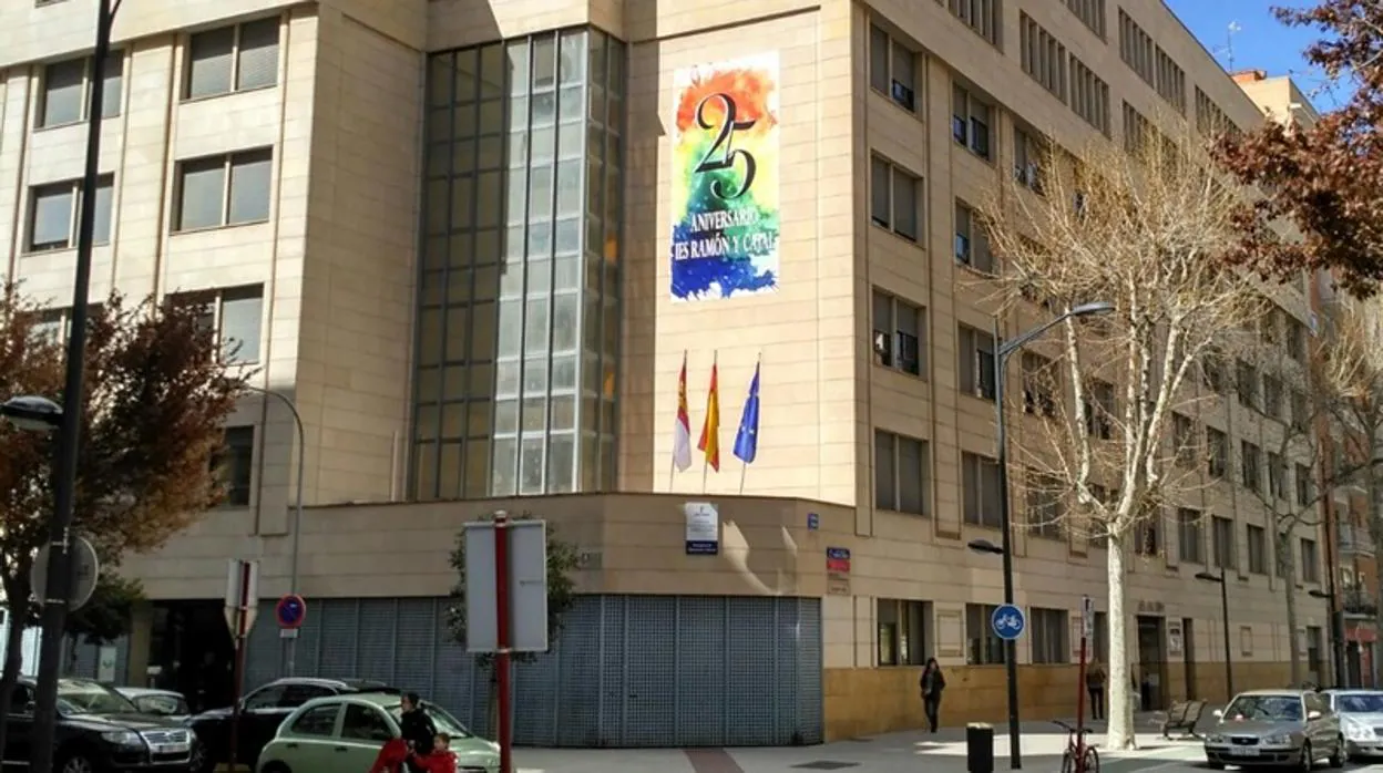 Instituto Ramón y Cajal, en Albacete, donde ha tenido lugar el suceso
