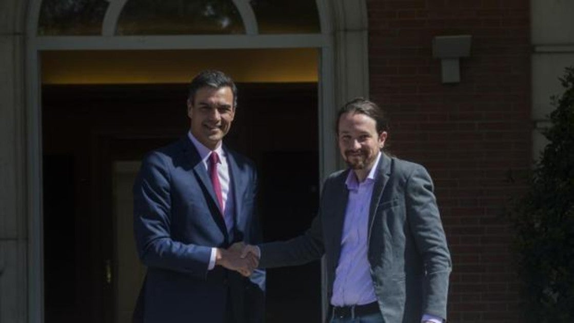 Pablo Iglesias, tras su reunión con Pedro Sánchez: «La voluntad por ambas partes es positiva»