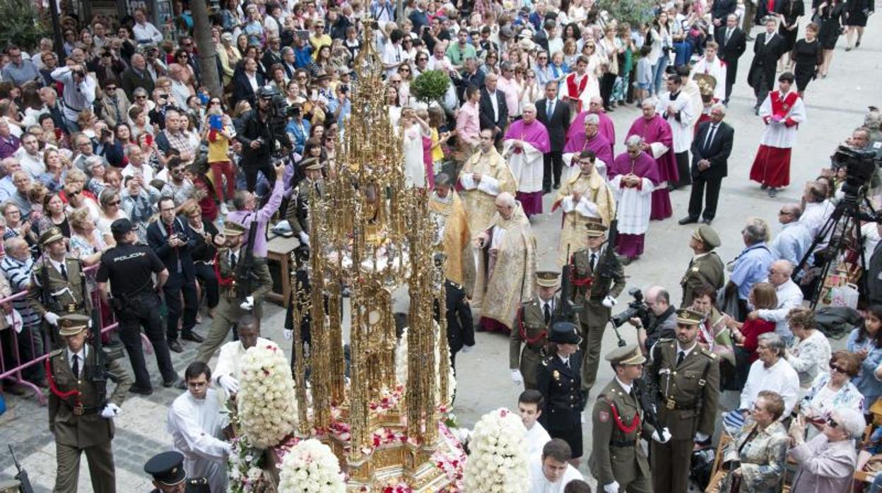 El Corpus Christi en Toledo es una fiesta declarada de Interés Turístico Internacional