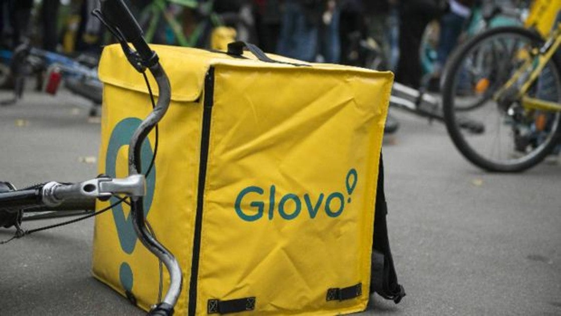 Una bicicleta de Glovo