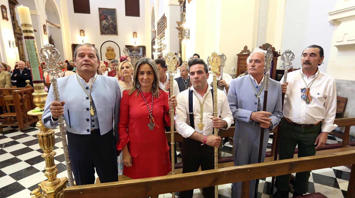 La alcaldesa, Milagros Tolón, no falta ningún año a la cita