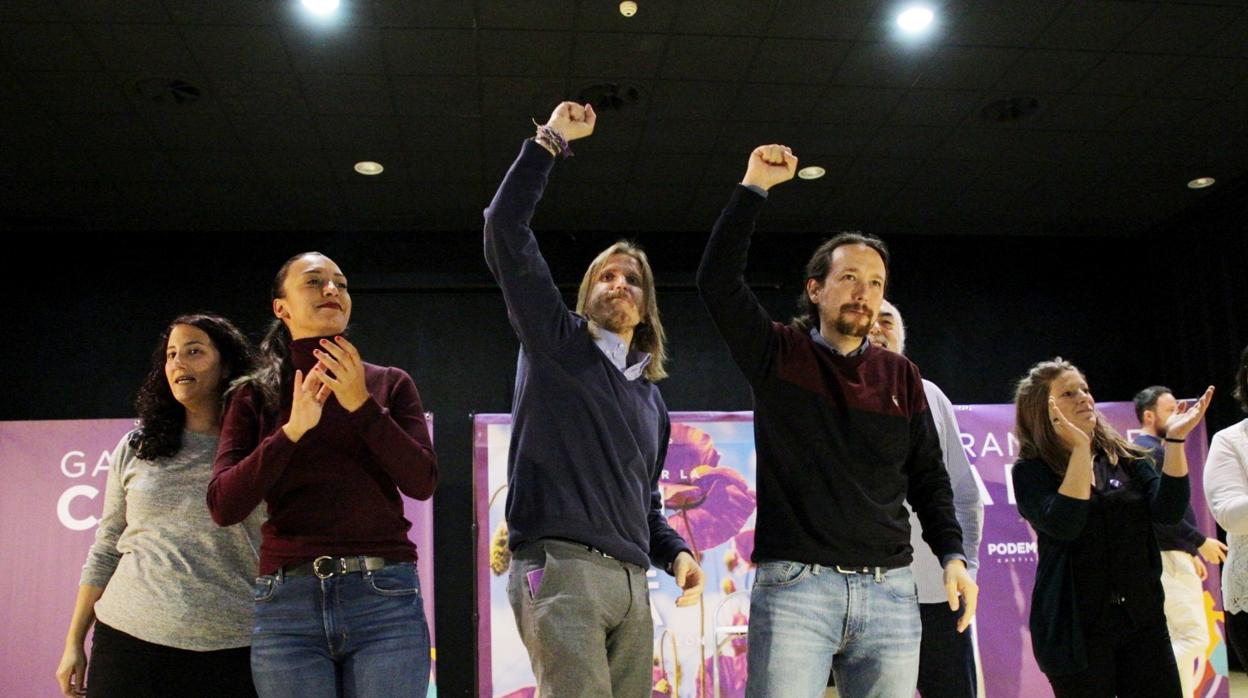 Acto de Pablo Iglesias y Pablo Fernández en Zamora