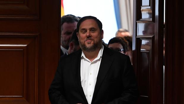 Junqueras graba un vídeo en el Congreso y lo difunde en redes sociales, pese a las restricciones del Supremo