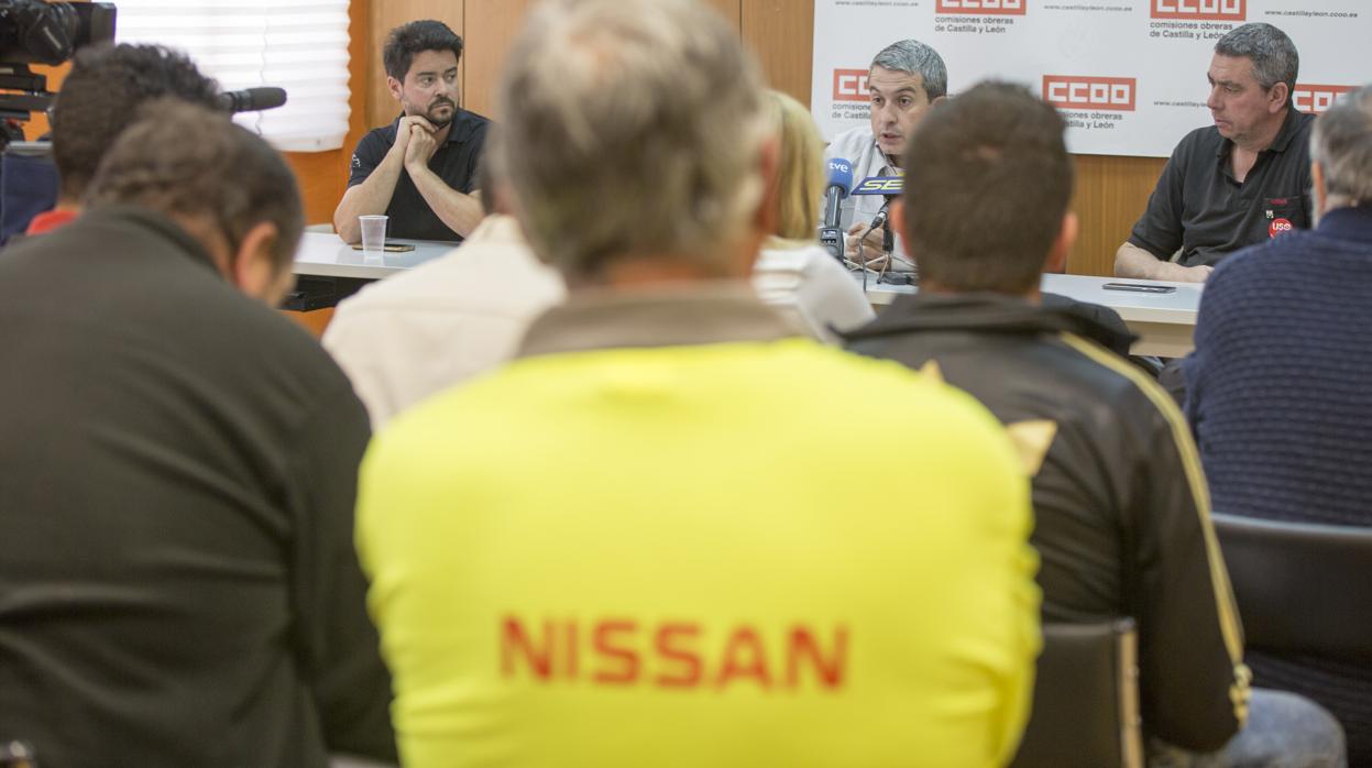 Reunión del Comité de Empresa de Nissan, el pasado miércoles