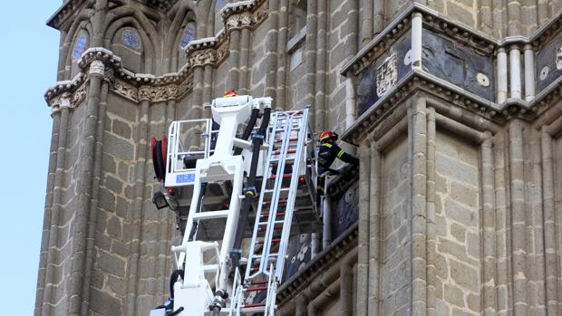 La torre de la catedral de Toledo, lista para una nueva mejora