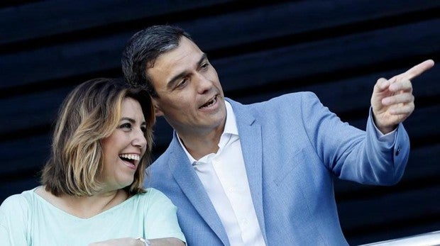 Las elecciones marcan el fin de la tregua entre Susana Díaz y Pedro Sánchez