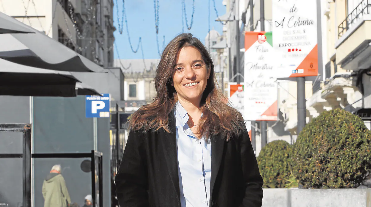 Inés Rey, tras conocer los resultados del 26-M en La Coruña,