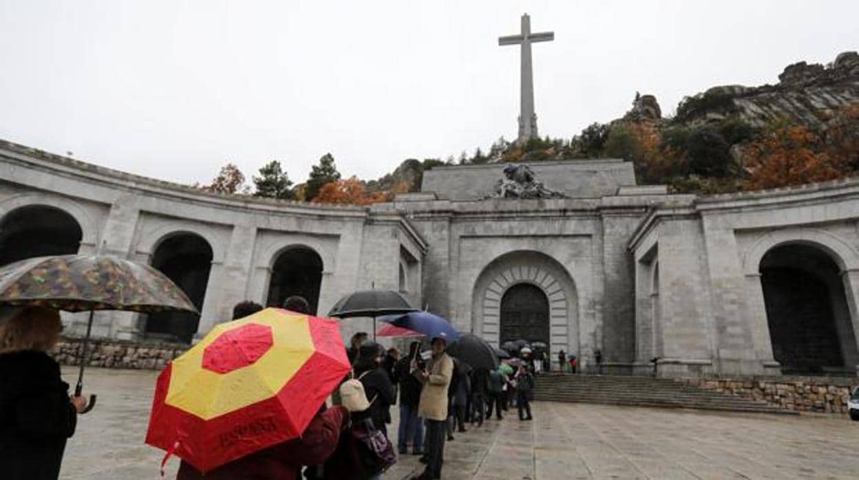 Los restos de Franco descansan en el Valle de los Caídos