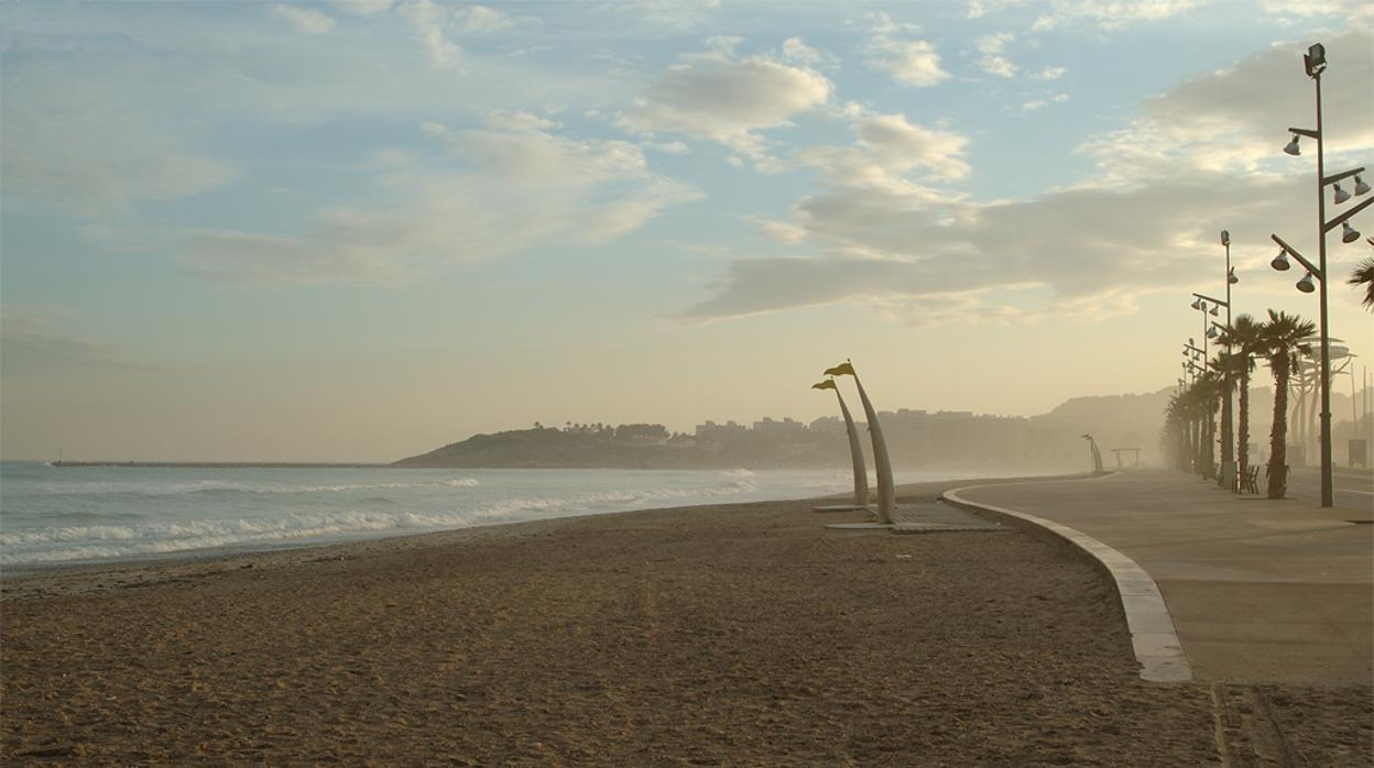 La playa de Vilaseca en Tarragona