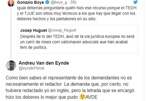 Pique entre los abogados de Oriol Junqueras y Carles Puigdemont: «Hay que llegar con los deberes hechos»